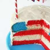 Flag Cake